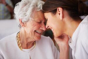 Bonding between mother and daughter